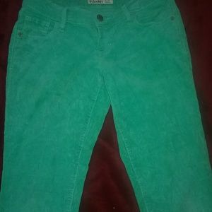 Cute Green Corduroy Pants size 2